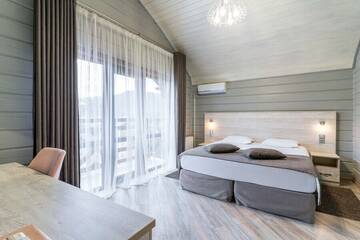 3-х местный семейный комфорт без балкона в Гостинице Терем у реки