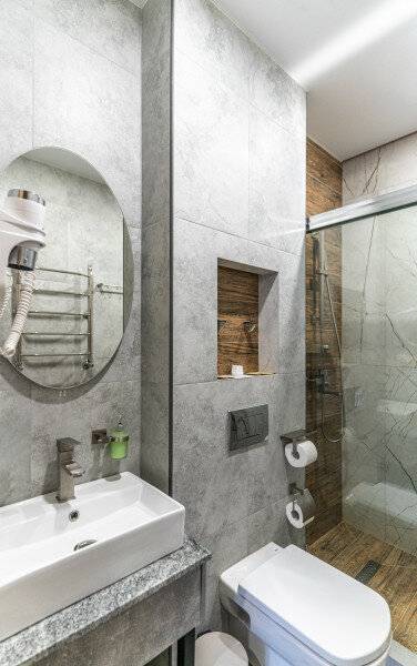 Фотографии номера 3-х местный семейный комфорт без балкона в Гостинице Терем у реки Каменномостский